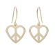 Peace & Love Earrings