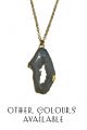 Agate Druzy Slice Necklace