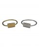 Rectangle Bar Ring