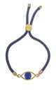 Blue Eye Cord Bracelet