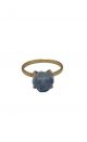 Raw Blue Sapphire Ring
