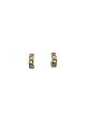 Tiny Chain Huggie Hoop Earrings