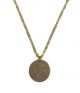 Constellation Zodiac Disc Necklace