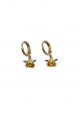 Crab Huggie Hoop Earrings