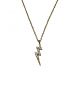 Crystal Lightning Bolt Necklace