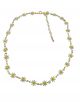 Daisy Flower Chain Choker Necklace