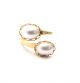 Vintage Pearl Double Ring