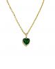 Crystal Heart Jewel Necklace