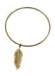 Feather Bangle Bracelet