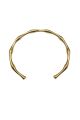 Gold Bamboo Bangle Bracelet