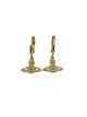 Planet Orb Huggie Hoop Earrings