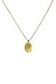 Oval Crystal Star Necklace