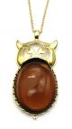 Owl Long Chain Pendant - 50% OFF