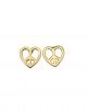Peace & Love Stud Earrings