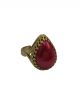 Vintage Red Pearl Ring