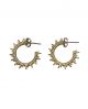 Sun Hoop Earrings