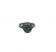 Small Vintage Turquoise Matrix Ring