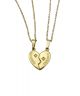 Two Half Heart Soulmate Necklaces