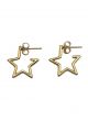 Star Hoop Stud Earrings