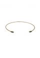 Emerald Green Thin Jewel Bracelet