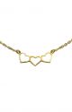 Vintage Triple Heart Necklace