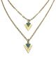 Double Layered Turquoise Necklace