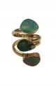 Turquoise Triple Stone Ring