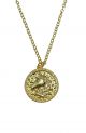 Crystal Unicorn Medallion Necklace