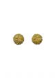 Vintage Inspired Rope Knot Button Stud Earrings