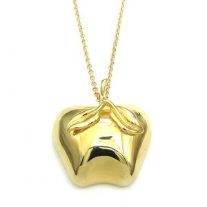 Apple Long Chain Pendant - 50% OFF