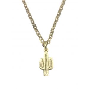Cute Tiny Cactus Necklace