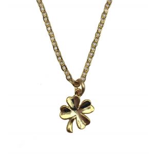 Four Leaf Clover Charm Necklace