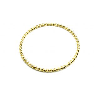 Twisted Rope Bangle Bracelet