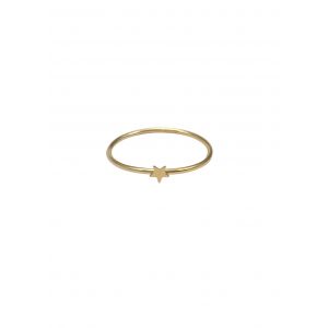 Gold Fill Star Stacking Ring