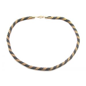 Vintage Twisted Snake Chain Necklace
