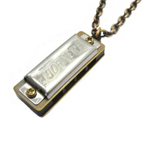 Miniature Harmonica Pendant