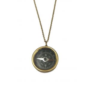 Real Compass Pendant