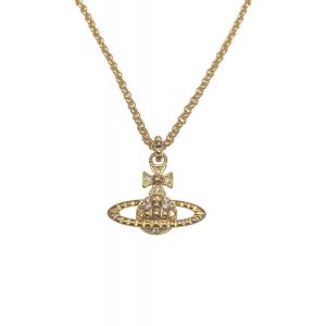 Crystal Saturn Orb Planet Necklace