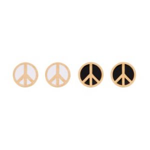 Peace Stud Earrings Set - 50% OFF