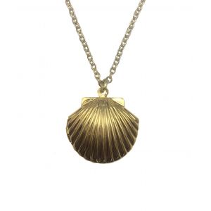 Shell Locket Necklace