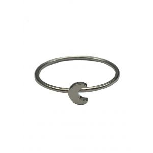 Crescent Moon Stacking Ring