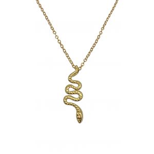 Snake Charm Necklace