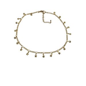 Stars Charm Choker Necklace