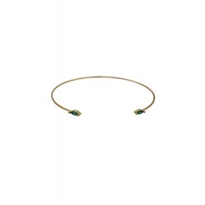 Emerald Green Thin Jewel Bracelet