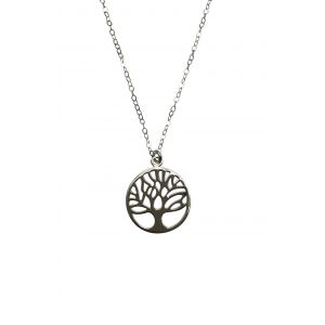 Sterling Silver Tree Of Life Necklace