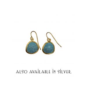 Turquoise Stone Earrings