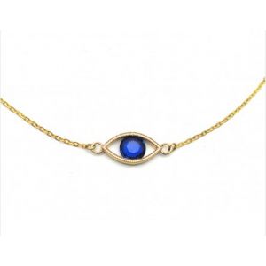 blue eye necklace